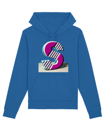 Litera S  3d - v2 (cu stralucire) Royal Blue