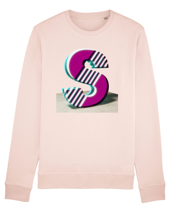 Litera S  3d - v2 (cu stralucire) Candy Pink