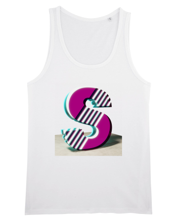 Litera S  3d - v2 (cu stralucire) White