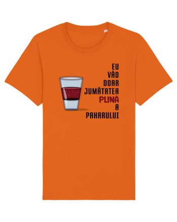 Doar jumătatea plină Bright Orange