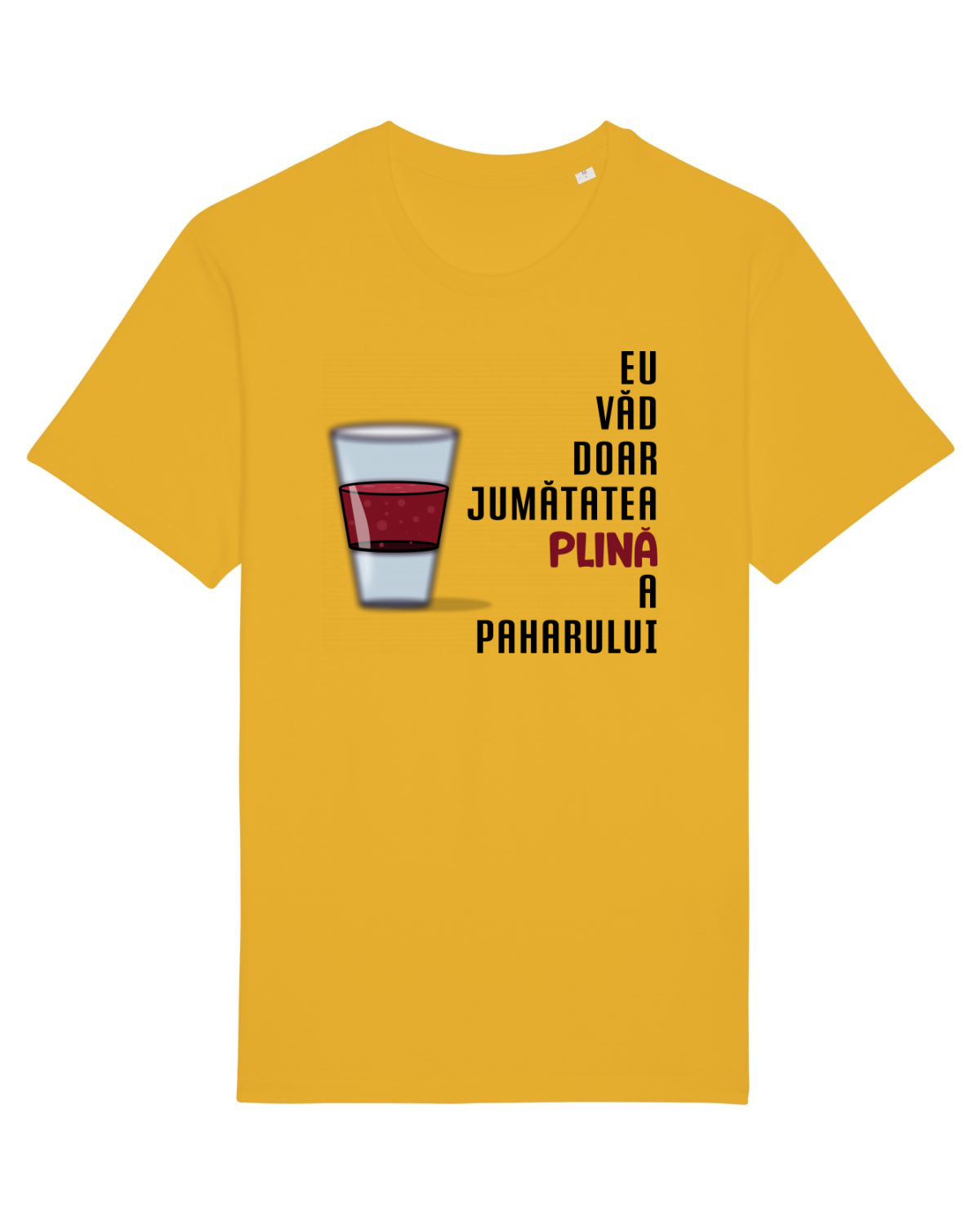 Tricou mânecă scurtă Unisex Rocker Spectra Yellow