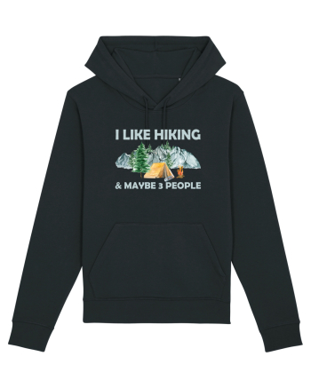 I Like Hiking & Maybe 3 People Black