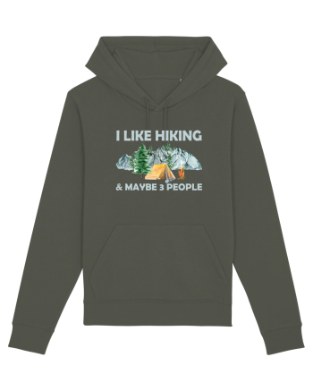 I Like Hiking & Maybe 3 People Khaki