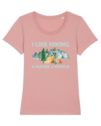 I Like Hiking & Maybe 3 People Canyon Pink