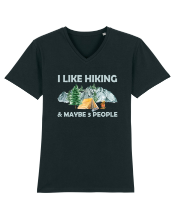 I Like Hiking & Maybe 3 People Black