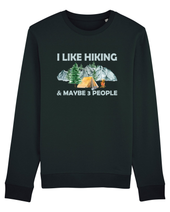 I Like Hiking & Maybe 3 People Black