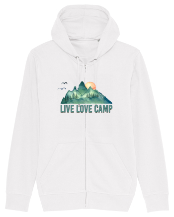 Live Love Camp White
