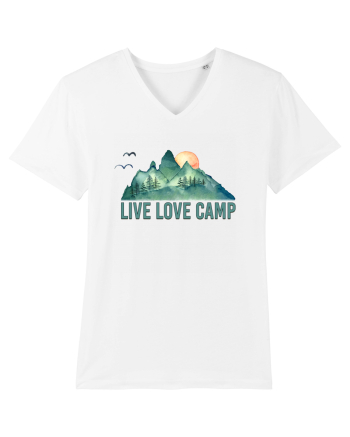 Live Love Camp White