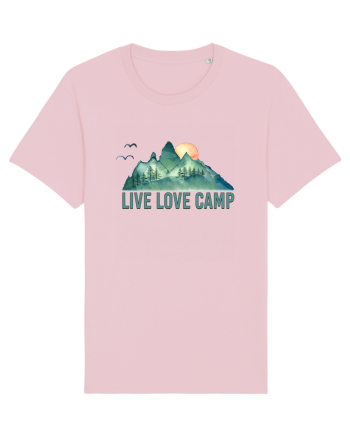 Live Love Camp Cotton Pink