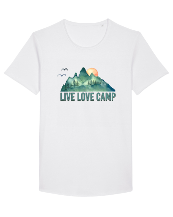 Live Love Camp White