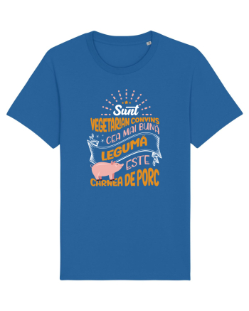Vegetarian convins Royal Blue