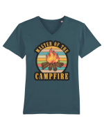 Master Of The Campfire Tricou mânecă scurtă guler V Bărbat Presenter