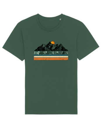 Mountain Mama Retro Sunset Bottle Green