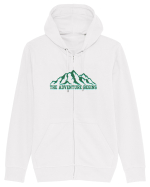 The Adventure Begins Hanorac cu fermoar Unisex Connector