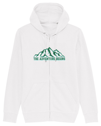 The Adventure Begins White