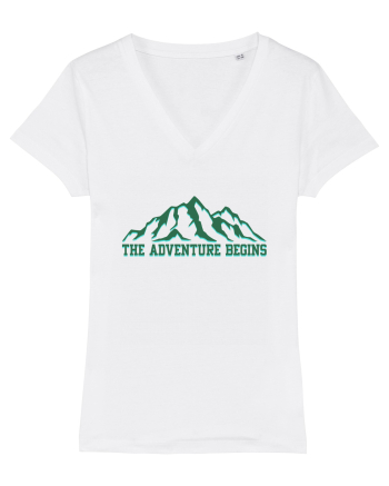 The Adventure Begins White