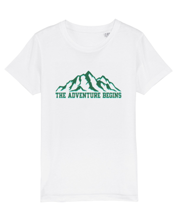 The Adventure Begins White