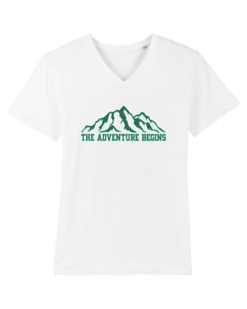 The Adventure Begins White