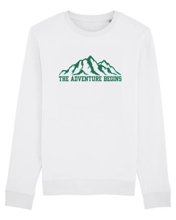 The Adventure Begins White
