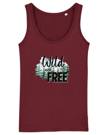 Wild and Free Burgundy