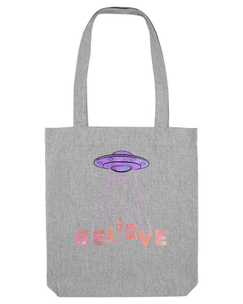 Alien Lover Ufo Believe Ufo's Day Heather Grey
