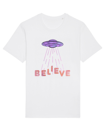 Alien Lover Ufo Believe Ufo's Day White