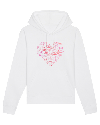 Aliens Ufo Enthusiast Lovers Heart White