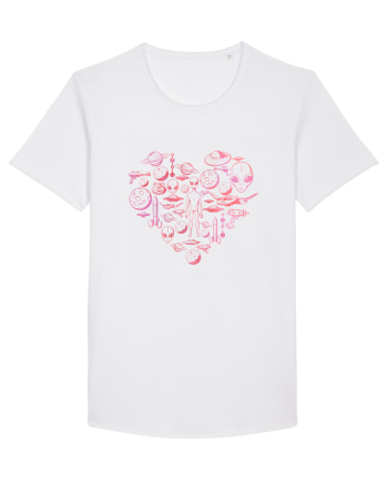 Aliens Ufo Enthusiast Lovers Heart White