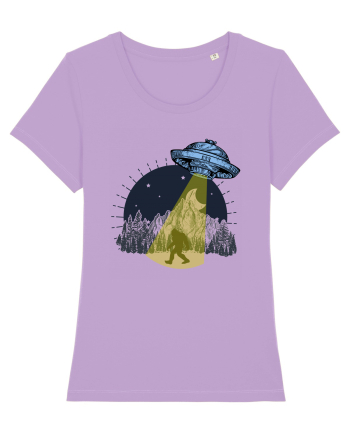 Bigfoot Ufo Moonmountain Alien Vintage Lavender Dawn