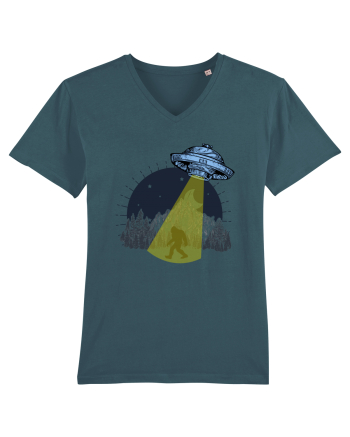 Bigfoot Ufo Moonmountain Alien Vintage Stargazer