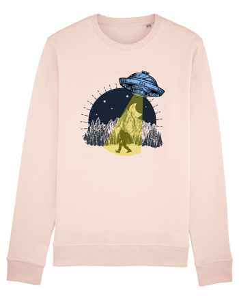 Bigfoot Ufo Moonmountain Alien Vintage Candy Pink