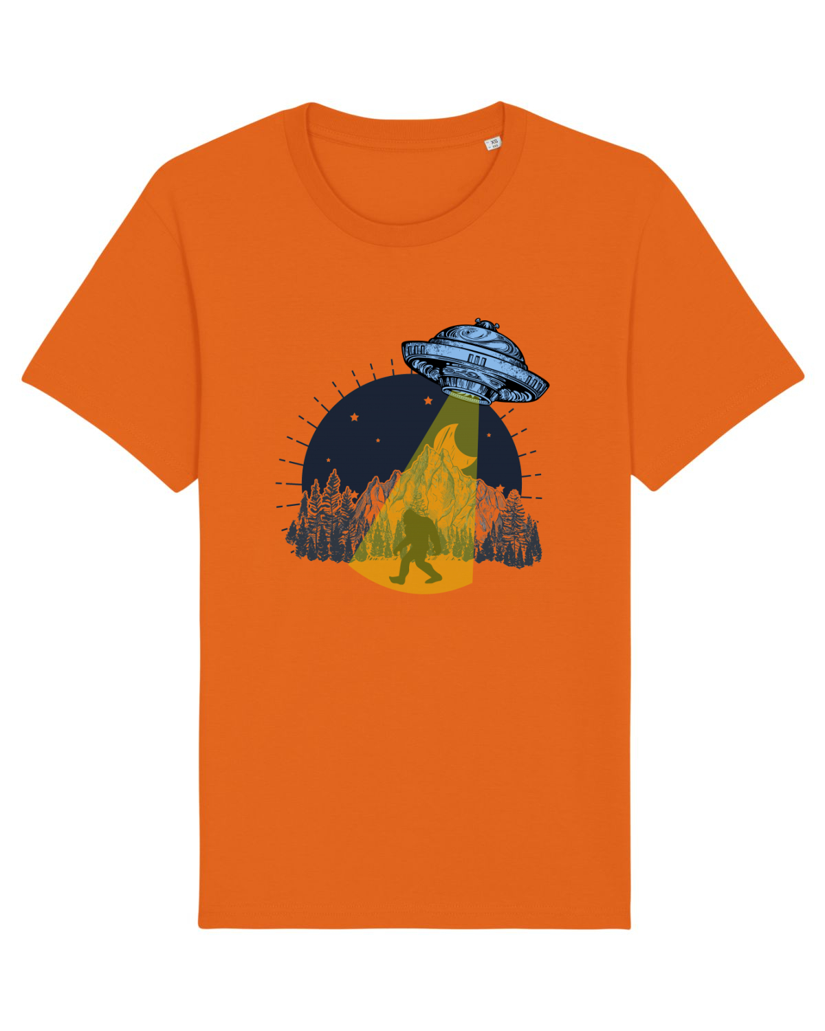 Tricou mânecă scurtă Unisex Rocker Bright Orange