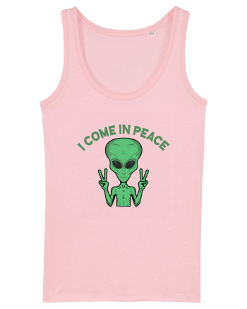Cute Alien I Come In Peace Space Cotton Pink