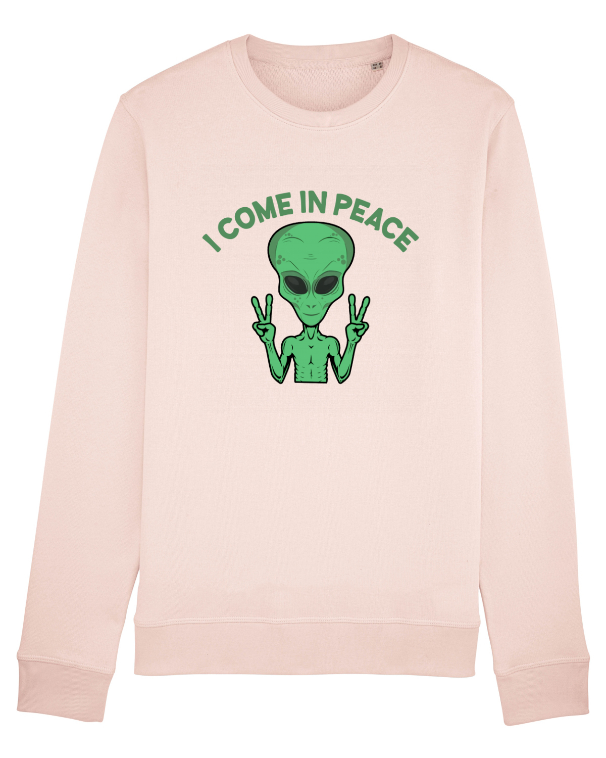Bluză mânecă lungă Unisex Rise Candy Pink