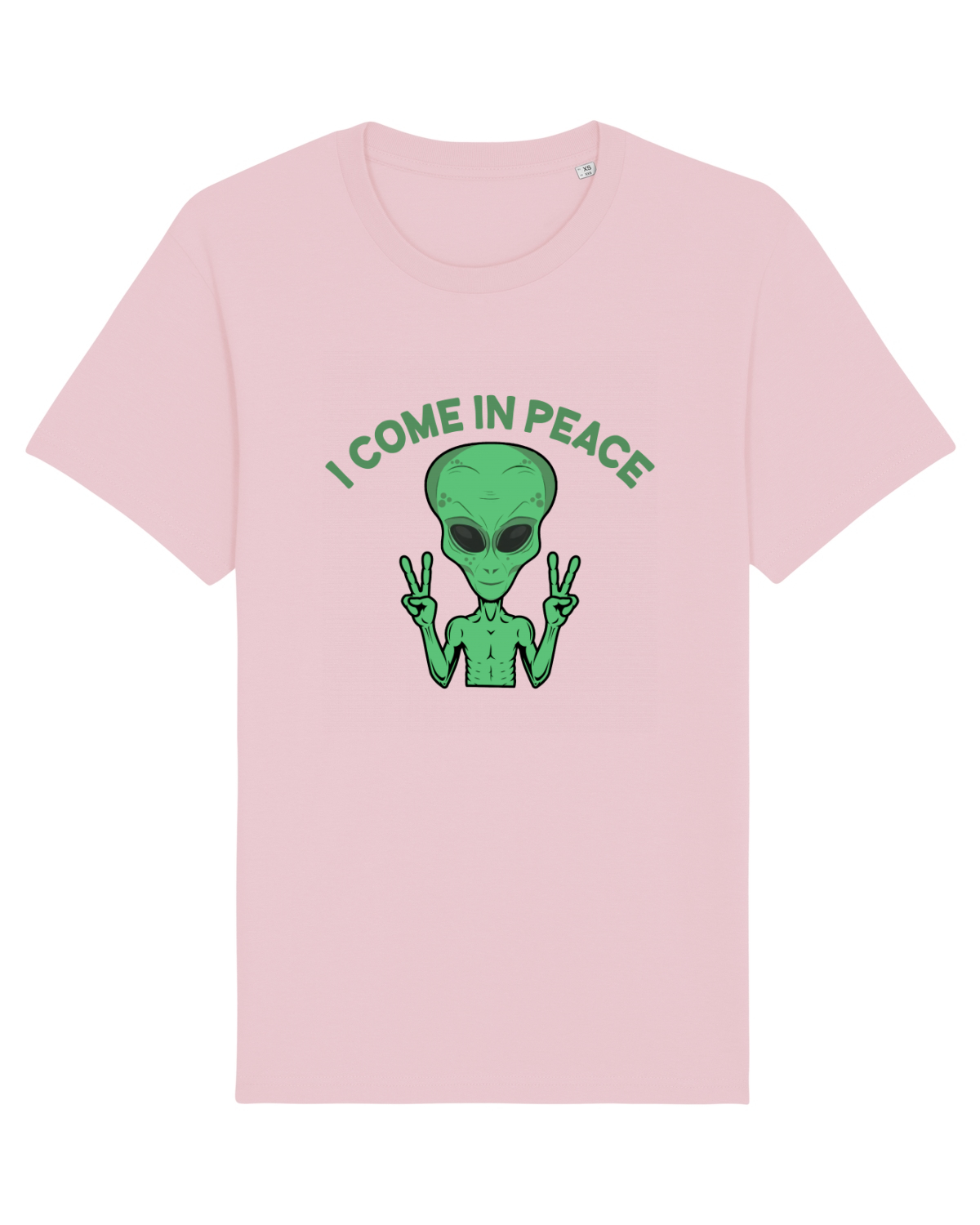 Tricou mânecă scurtă Unisex Rocker Cotton Pink