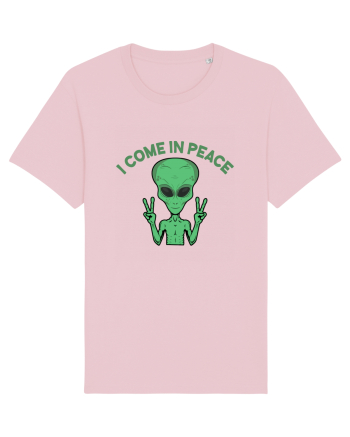 Cute Alien I Come In Peace Space Cotton Pink