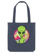 Edm Trippy Mushroom Alien Sacoșă textilă