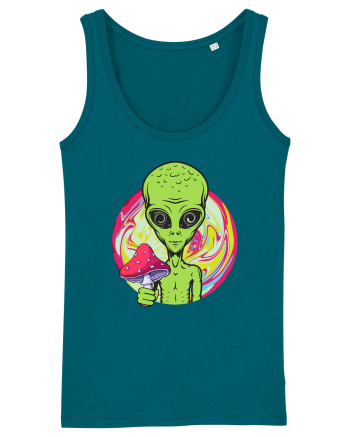 Edm Trippy Mushroom Alien Ocean Depth