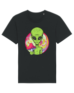 Edm Trippy Mushroom Alien Tricou mânecă scurtă Unisex Rocker