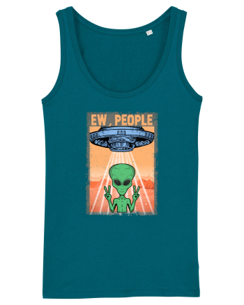 Ew People Alien Funny Ufo Vintage Ocean Depth
