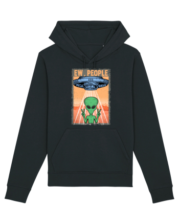 Ew People Alien Funny Ufo Vintage Black