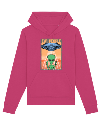 Ew People Alien Funny Ufo Vintage Raspberry