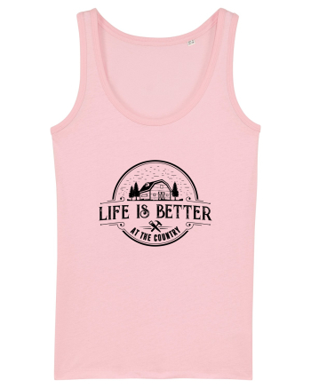 At the country Cotton Pink