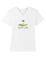 Golf Life Tricou mânecă scurtă guler V Bărbat Presenter