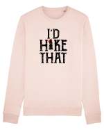 I'd Hike That Bluză mânecă lungă Unisex Rise