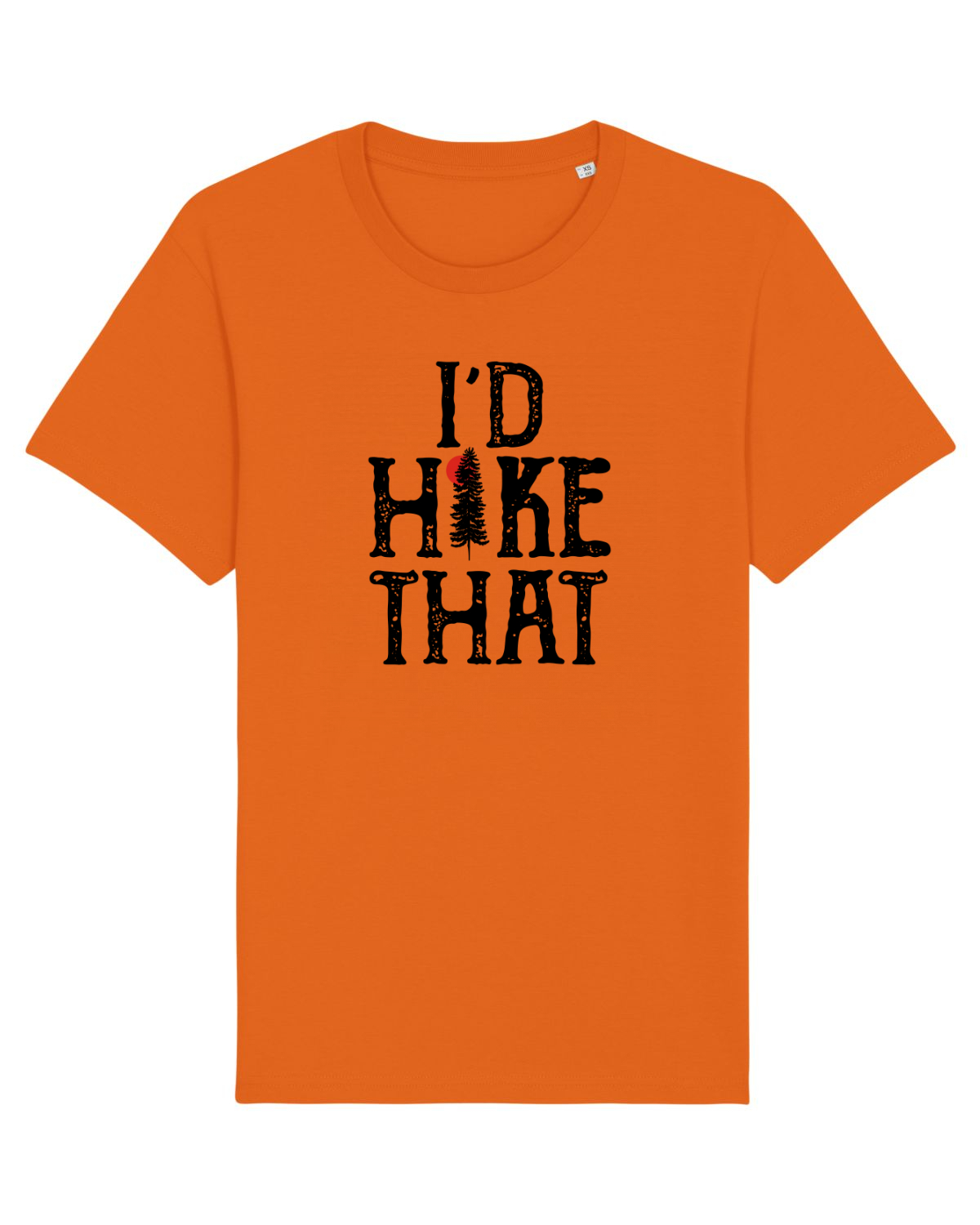 Tricou mânecă scurtă Unisex Rocker Bright Orange