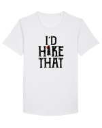 I'd Hike That Tricou mânecă scurtă guler larg Bărbat Skater