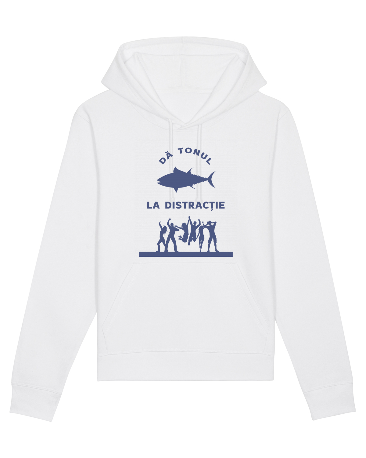 Hanorac Unisex Drummer White