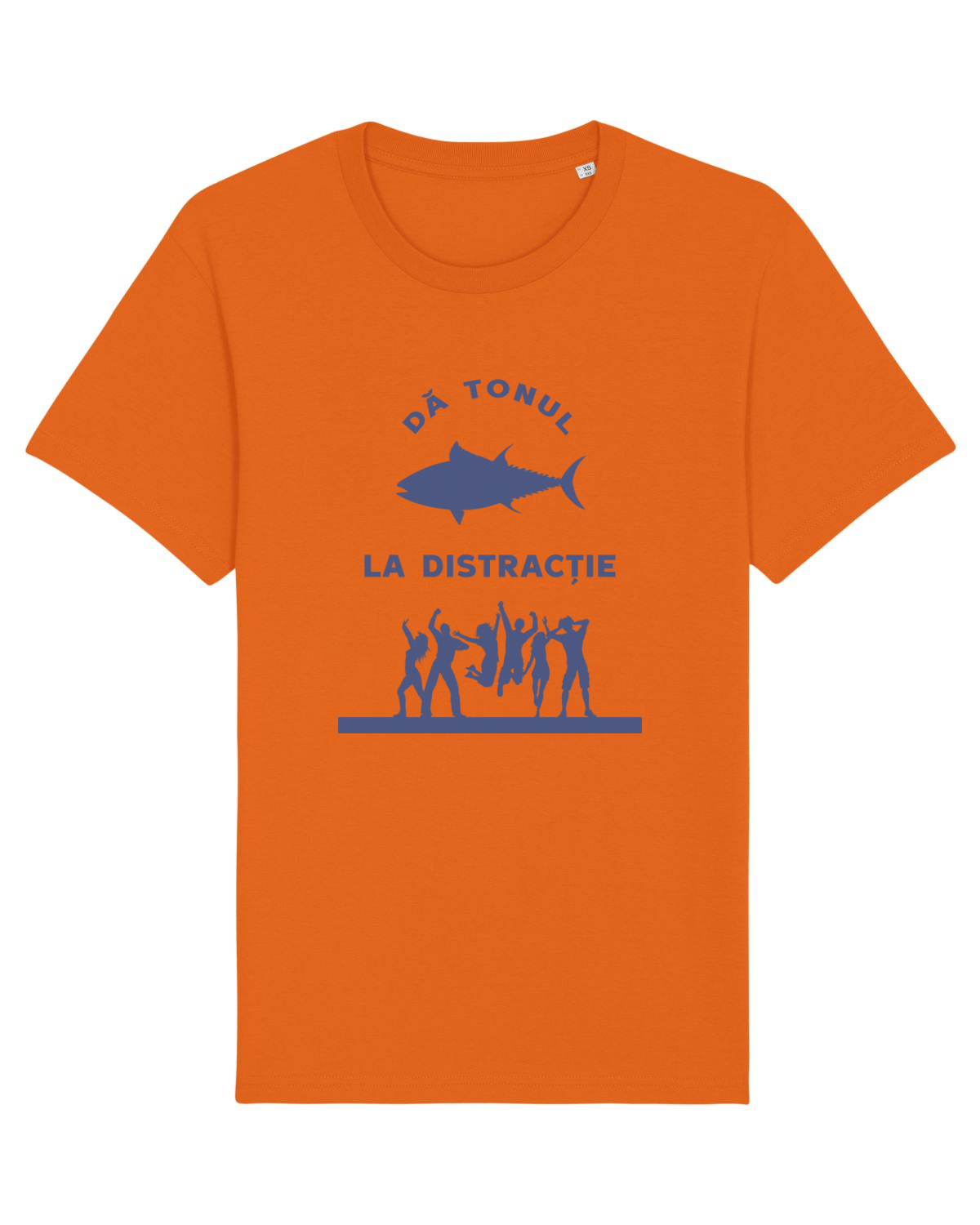 Tricou mânecă scurtă Unisex Rocker Bright Orange
