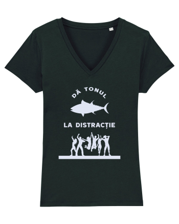 Dă Tonul la Distracție - white Black